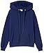 The Drop Women's Remi Loose French Terry Long Sleeve Hoodie Sweatshirt , Navy, S