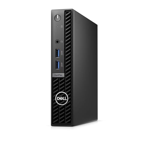 Dell OptiPlex 7010 Micro Core i5 12500T / 2GHz RAM 8GB SSD 512GB NVMe, grafica UHD classe 25 770 GigE, 802.11ax