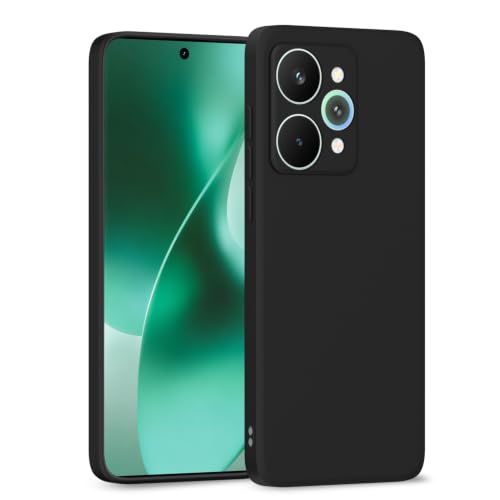 Image of Outlouders Back Cover for Realme 15 Pro 5G | Camera Protection | Durable Soft Matte Silicone Bumper Case (Black)