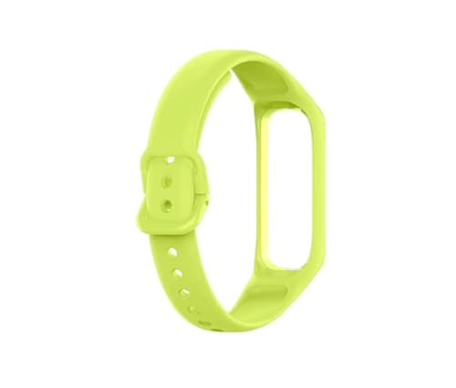 Pulseiras compatíveis com Samsung Galaxy Fit 2 para mulheres e homens Fit2 - R220 (Verde Limão)