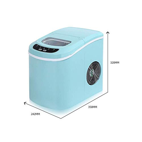 Máquina para hacer cubitos de hielo portátil 12Kg en 24h miniatura 6