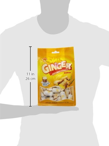 Chun Guang Candy, Ginger/Coconut, 8.82 Ounce #TOP2