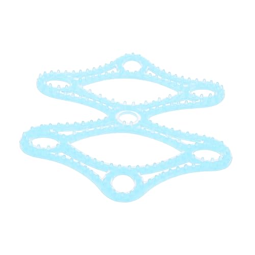 PRETYZOOM Silicone Helmet Padding Inserts for Cycling Comfortable Inner Pad for Helmet Liner Heat Insulation Hair Protection Compatible with All Helmets for Cycling Enthusiasts