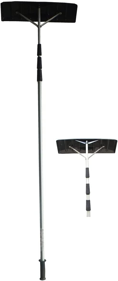 Snow Rake Lightweight Snow Shovel Roof Rake, Non-Slip Design, Winter Snow Removal Equipment, Household Snow Removal Tools, Aluminum Material