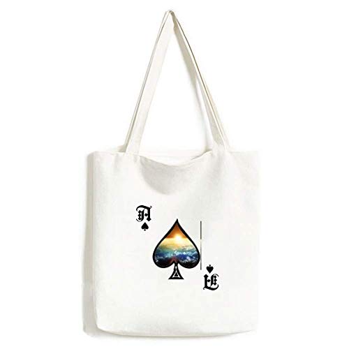 Sac à main avec motif illustration Golden Shines pour femme