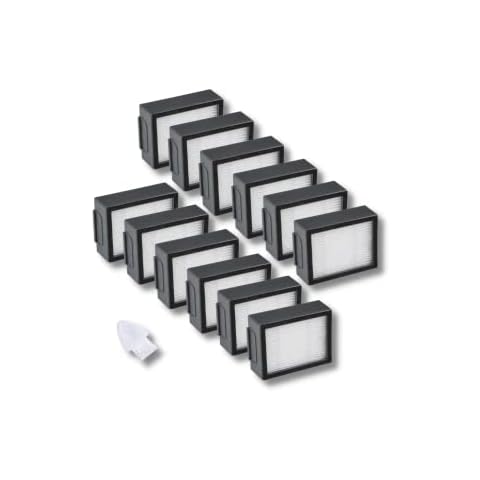 JoyBros 12-Pack Ersatz Filter Zubehör Kompatibel mit iRobot Roomba e5 e5154 e6 i1 i3 i3152 i4 i7 i7156 i8 J7 7150 Luftfilter HEPA Ersatzteile Cover