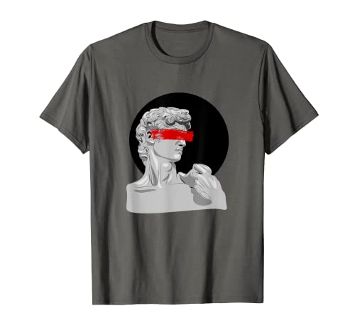 Pop Art - Camiseta, diseño de la Estatua de David de Mona Lisa Camiseta