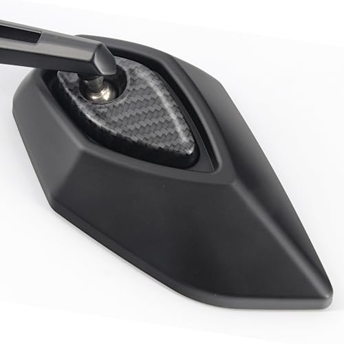 Rétroviseur moto carbone homologué pour éviter les vibrations en Quad M10 - 5