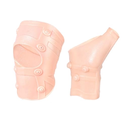 FOMIYES 1set Cycling Magnet Kneecap and Sports Wrist Sleeve Protector for Outdoor Activities and Breathable Sebs Material Fit for All