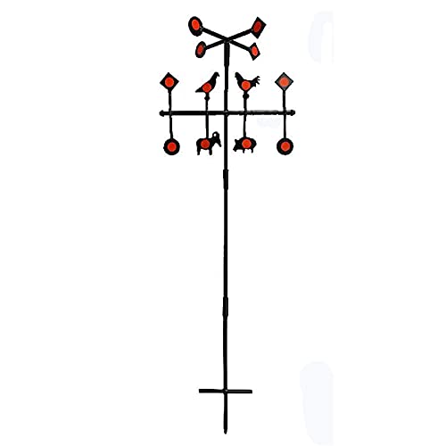 metal bb gun target - COSMOING BB Gun Target Pellet Gun Targets Resetting Target Compact Package Metal Steel Auto Reset for Caliber Shooting Outdoors