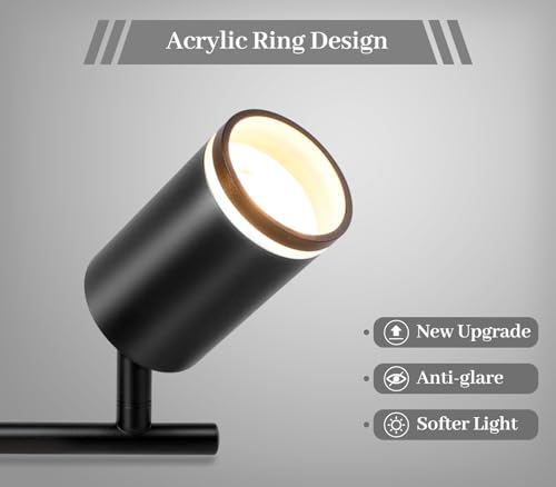 GeyouLux LED Ceiling Spotlight 2 Way, GU10 Spotlights Ceiling Lights Rotatable - Image 3