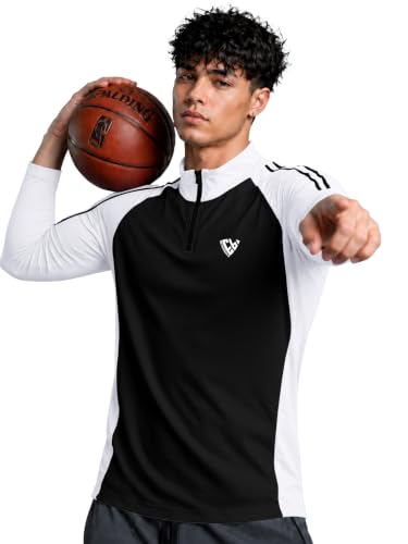 Image of EYEBOGLER Men's Solid Polo Neck Full Sleeve T-Shirt, Casual Gym Wear Regular Fit T-Shirt for Men