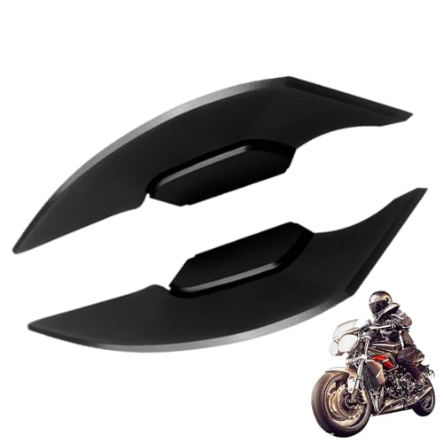 Skrzydła wiatrowe motocyklowe, okładzina boczna, spojler skrzydłowy, uniwersalne akcesoria modyfikacyjne, stałe skrzydło wiatrowe do motocykla, skutera, motocykla, akcesoria dekoracyjne