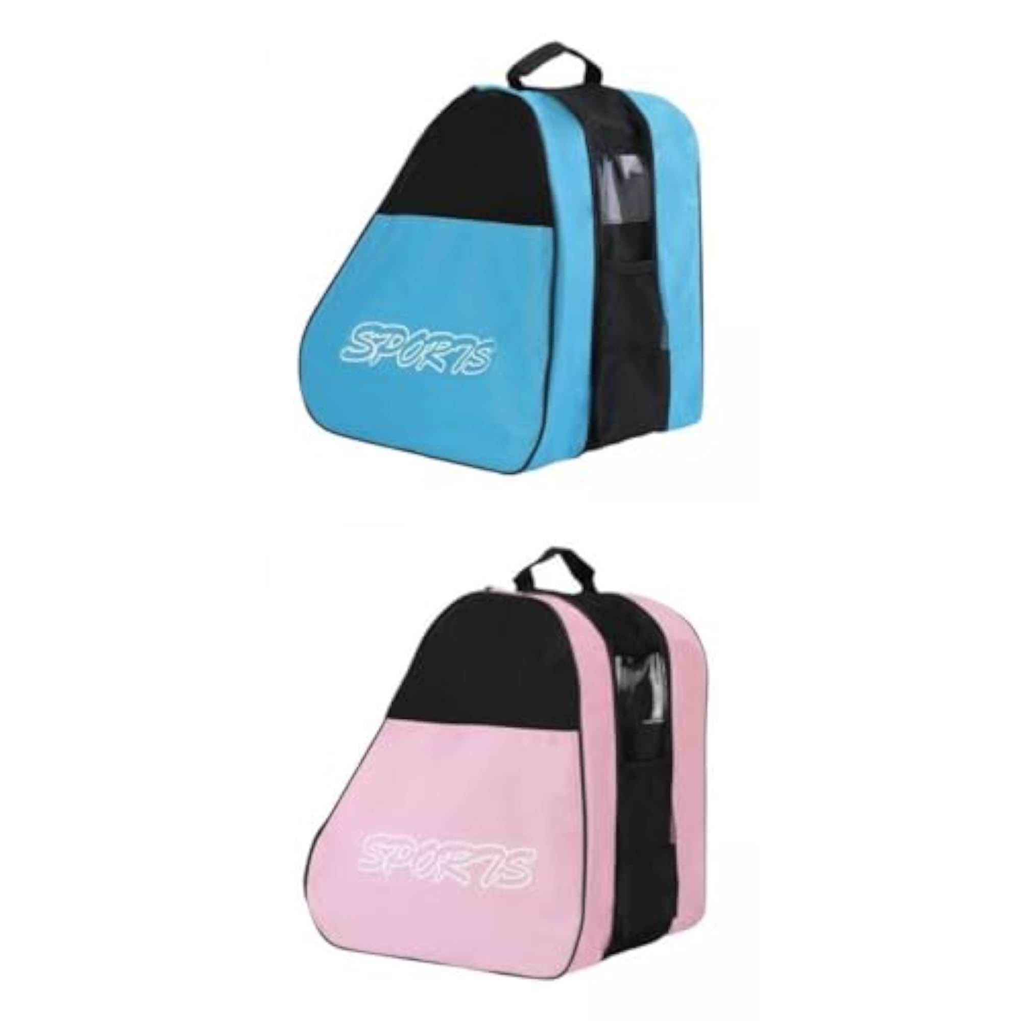 2Pcs Skating Shoes Bag Breathable Skates Roller Skates Bag