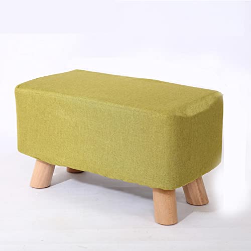 Tabouret à Chaussures en Lin et Hêtre Massif Finition Premium - 2