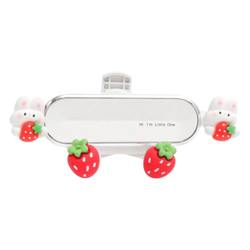 DIYEAH Cute Phone Mount for Car, Cute Zodiac Rabbit Car Phone Holder, Bunny Phone Mount Air Vent Mobile Phone Support for All Cell Phone