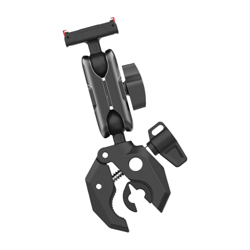 Soporte flexible para motocicletas con almohadilla de silicona antivibración y abrazadera firme