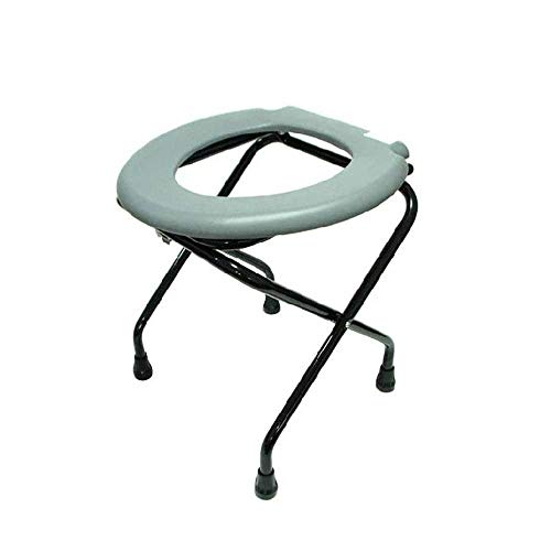 Silla para inodoro para personas mayores, silla de ducha ligera, taburete sólido plegable, silla de baño para mujeres embarazadas