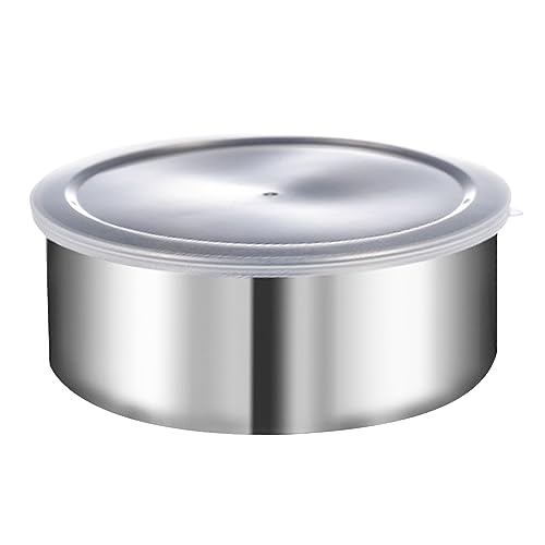 Set 5 piezas tazones de acero inoxidable para alimentos miniatura 3