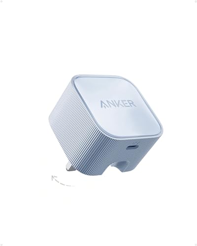 Anker Nano USB C Plug, 30W High-Speed USB C Charger with Foldable Plug, PIQ 3.0 and PPS Fast Charging