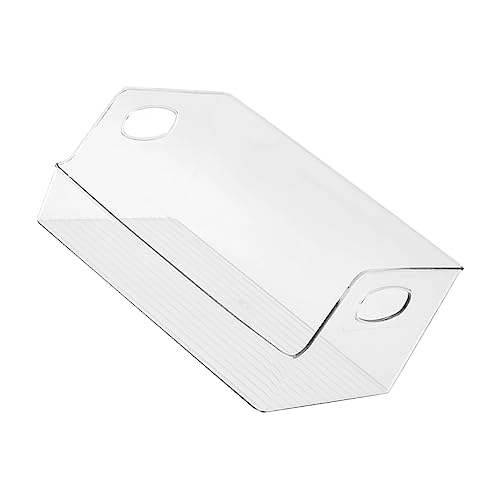 COHEALI Book Bins for Classroom Library Storage Bin with Handle Bin with Handles Cabinet Organizers Storage Bins for Shelves Pantry Organization and Storage Bins Plastic Food Student Box