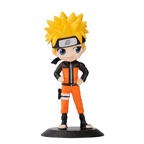 Image of Anime Cartoon Character Q Posket Action Figure | Limited Edition | Attractive Lightweight Durable Toy Figures for Home Decors Office Desk and Study Table - Naruto