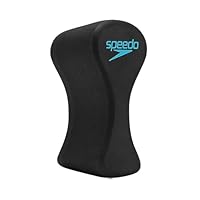Speedo Unisex Adult's Elite Swimming Pullbuoy, Black/Light Adriatic, One Size