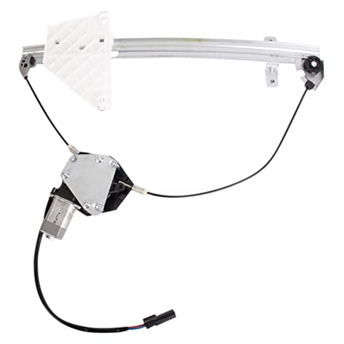 Image of TRQ Rear Right Power Window Regulator & Motor Assembly Passenger Side Compatible with 1999-2000 Jeep Grand Cherokee CH1551108