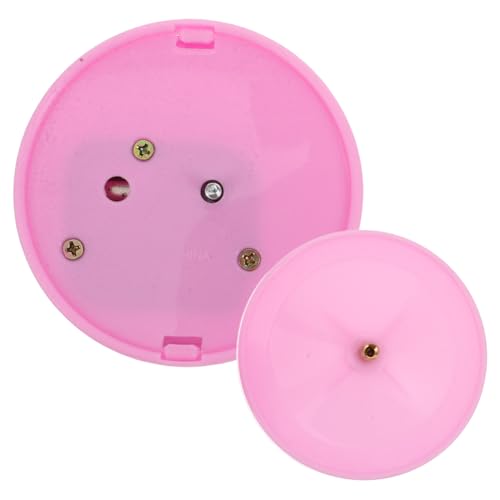 HEMOTON Caja Caja De Musica Giratoria Rosa El Plastico