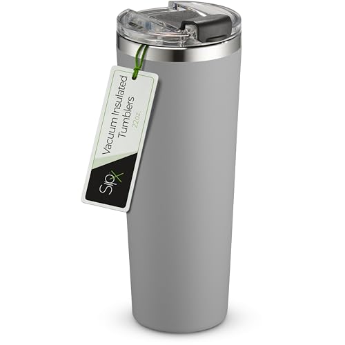 SIPX™ 22 oz Insulated Coffee Tumbler with...