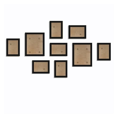 9��/�Z�b�g �V�R�ؐ��ʐ^�t���[�� �Ǒ��� �t�H�g�t���[�� �݂艺���p �N���V�b�N�ؐ� ���r���O���[�������p(Black white 1cm,90X50cm)