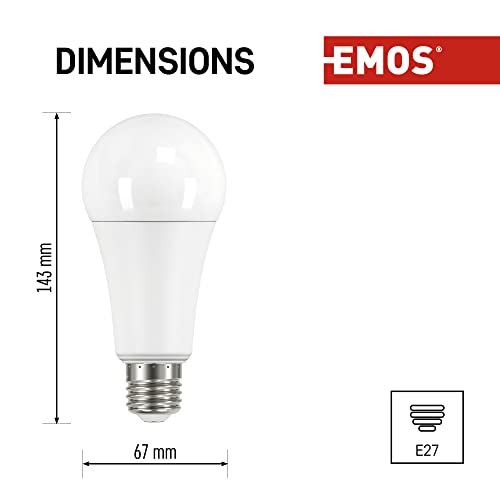 Lampadina LED Classic A67 20W E27 bianco freddo