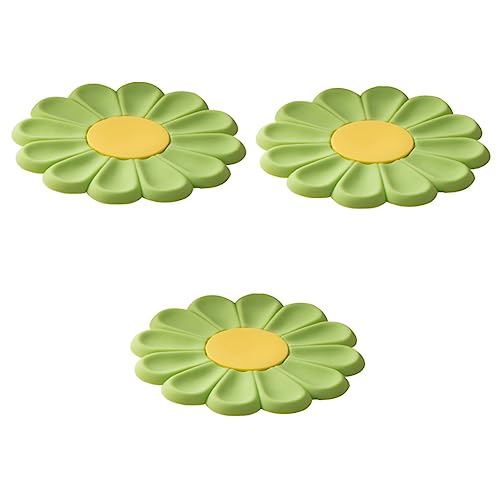Tapis de table en forme de fleur en silicone isolant de qualité supérieure pour la maison - 2