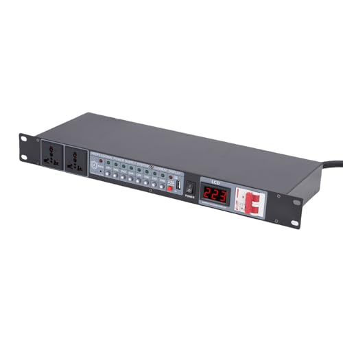 Professional 10 Channel Power Sequencer for AV Equipment