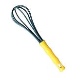 Gvblkq Küchenbesen zum Kochen – vielseitiger Schneebesen, Backbesen, ergonomischer manueller Handmixer, Schneebesen für Zuhause, Restaurant