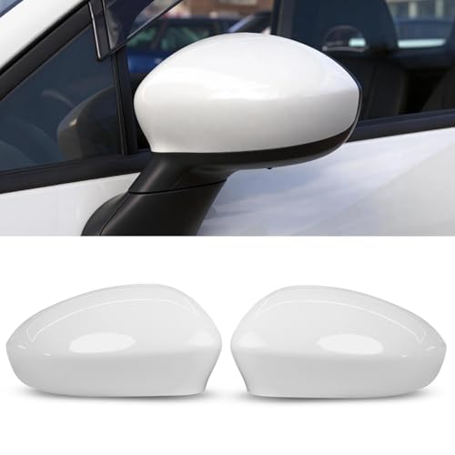 【Più Trendy e Sportive】Compatibile con coperture specchietti Fiat 500C sono molto pratiche. Da un lato, può proteggere il vetro dello specchietto retrovisore dell'auto da graffi e usura senza compromettere la funzione pieghevole dello specchietto retrovisore. Inoltre, è anche moderno e bello. Il design Bianco è semplice e moderno, elimina mediocrità dell'auto originale e dà alle persone un senso di vitalità.