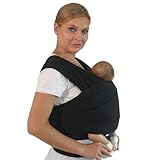 elastisches tragetuch binden neugeborenes 🐣 [NICE AND SNUG] - Made with soft, stretchy, and breathable proprietary cotton blend fabric, EGG BABY Wrap Carrier keeps your baby snug and secure. It is easy to put on and so close-fitting that you do not need to readjust all the time. Great for moms and dads who are new to babywearing.