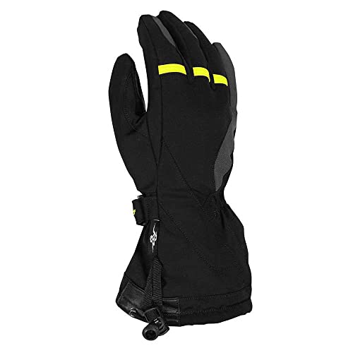 Gants Kevin Rusty Stitches coqués avec grip optimal pour motard exigeant