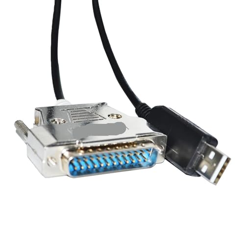 CEMELI Industrial USB RS232 to D-SUB 25P DB25 Female/Male Adapter Serial Communication Cable(5m,USB to DB25 Male)