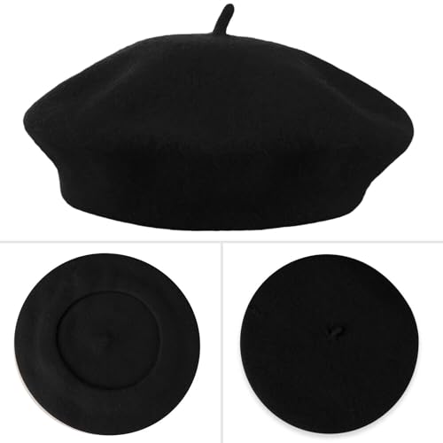 Women's Beret Hats – Chic French Berets for Women, Premium Wool Beret – A Classic Wardrobe Addition for Stylish Women