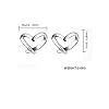 Descubre la mejor manicura y pedicura de LugoPulsa aqui 👈🏼 y pide cita YAXUN-Pendientes-de-plata-de-ley-925-para-mujer-con-forma-de-corazon-aretes-joyeria-regalo-de-moda-para-mujeres-y-ninas
