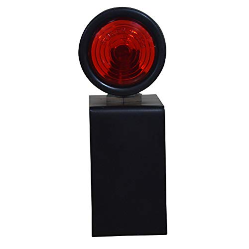 Feux de style majordome noir 12V pour la restauration de tracteur Nuffield et Case - 2