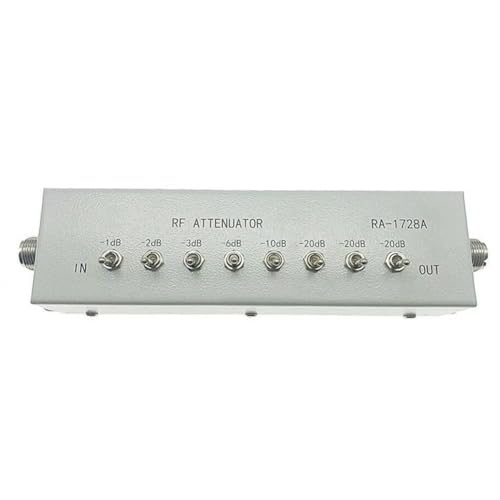 Atenuador de Alta Frecuencia variable RA-1728A para transmisores de 50 Ohmios
