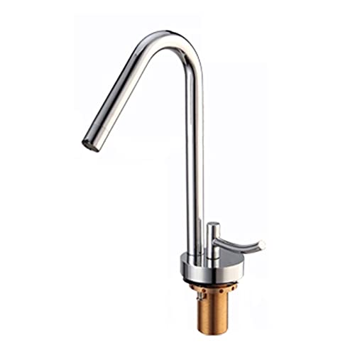 Robinet de lavabo de salle de bain en laiton massif au design haut de gamme et durable