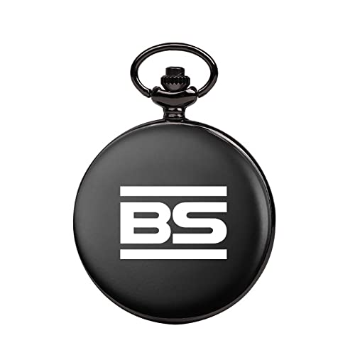 DMCMX Anime Game Pocket Watch Arknights Blacksteel Worldwide Pointer Classic Vintage Style Reloj de Bolsillo Movimiento de Cuarzo Cáscara de Metal Muy Adecuada for Regalo for un Cover