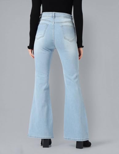Image of KOTTY Womens Denim Jeans | Easy Fit Comfort | Stylish
