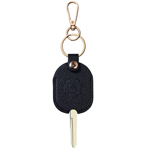 ANHBKAR Leather Keys Sleeve for Broken Car Key Loop Replacement - Cute Keychain...
