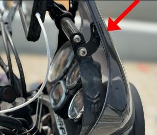 Image of Himalayan Bs6 Visor Support Guard| Visor Support 2021-2024.
