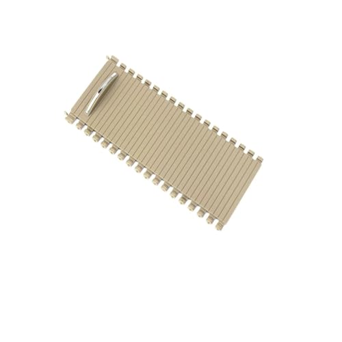 Volet roulant de console centrale push-pull pour porte-gobelet Haval H3 H5 beige