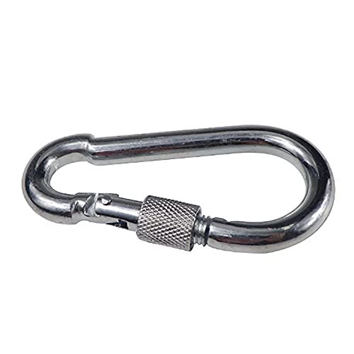 ANCLLO Tree Swing Hanging Straps Kit-5ft Extra Long Strap with Safer Lock Snap Carabiner Hooks Perfect for Tree Swing and Hammocks - Image 4